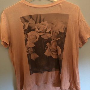 ombré rose t-shirt